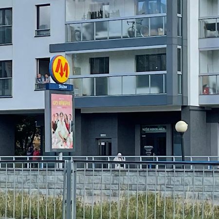 Apartament Metro Sluzew Warsawa Bagian luar foto